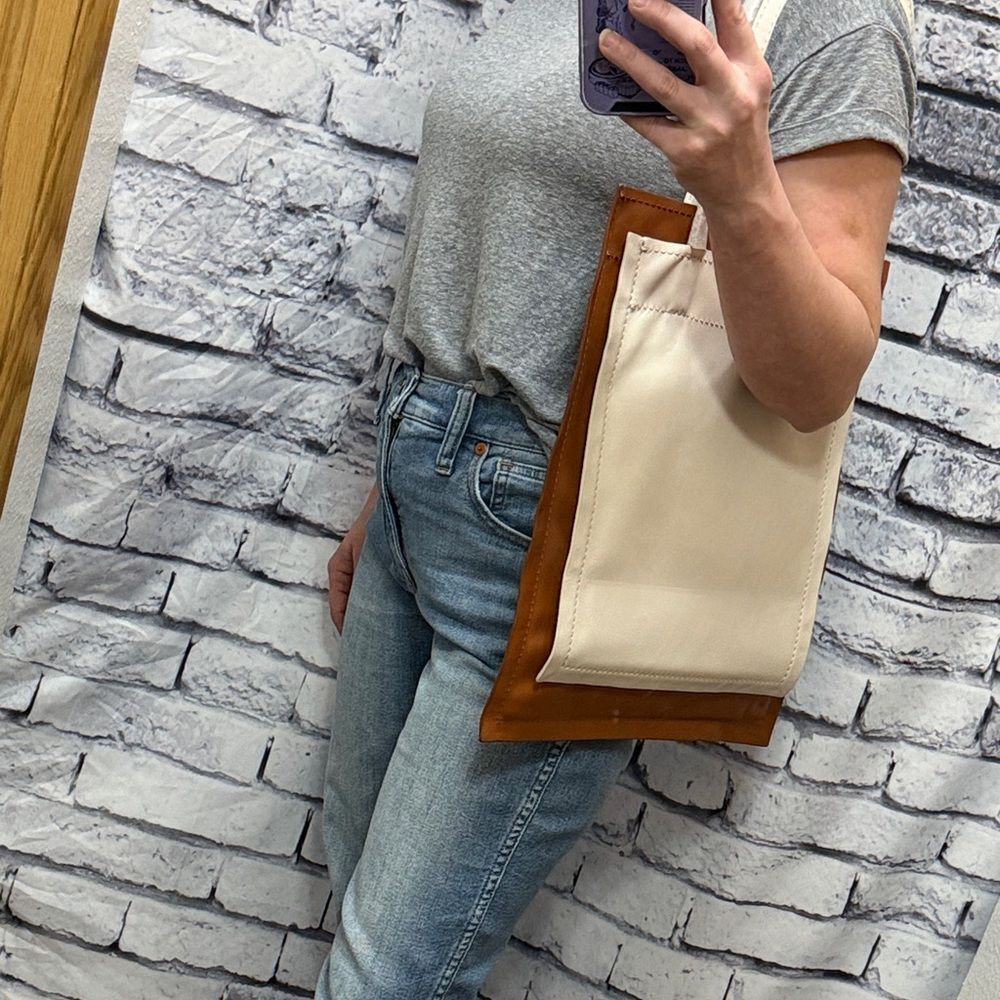 * SPRING VIBE 🍀 3.1 Phillip Lim Cream and Brown Tote - Picture 14 of 15